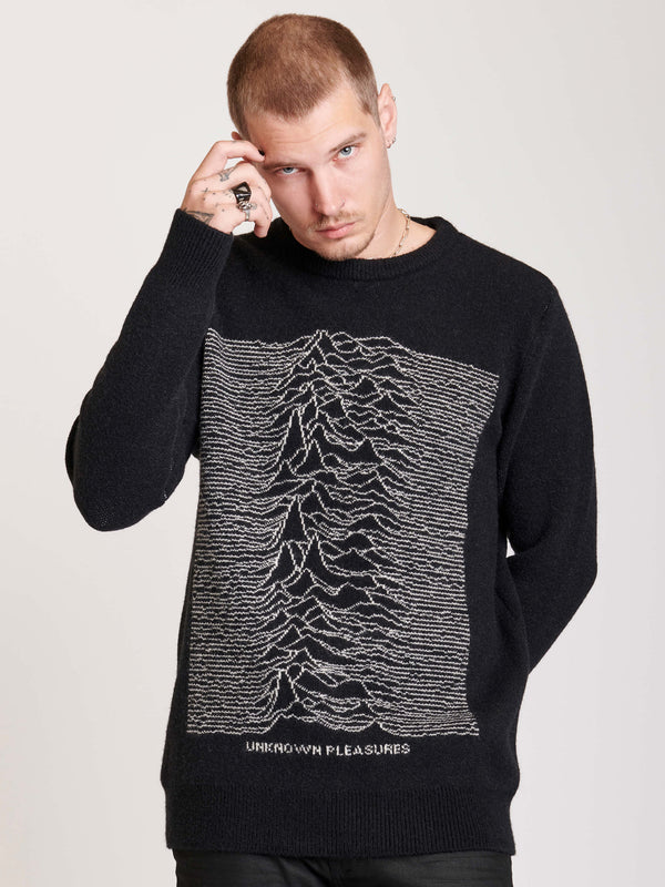 Crew necks Just Don - Music intarsia sweater - 31JUSM601B21854099