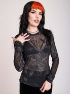 Bat Lace Top