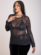 Bat Lace Top