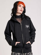 Bats in the Belfry Zip Up Hoodie