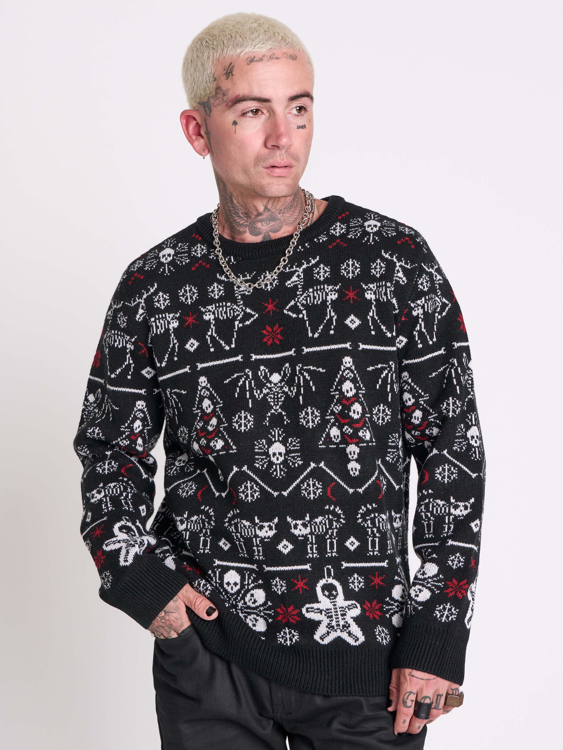 CREEPY XMAS SWEATER