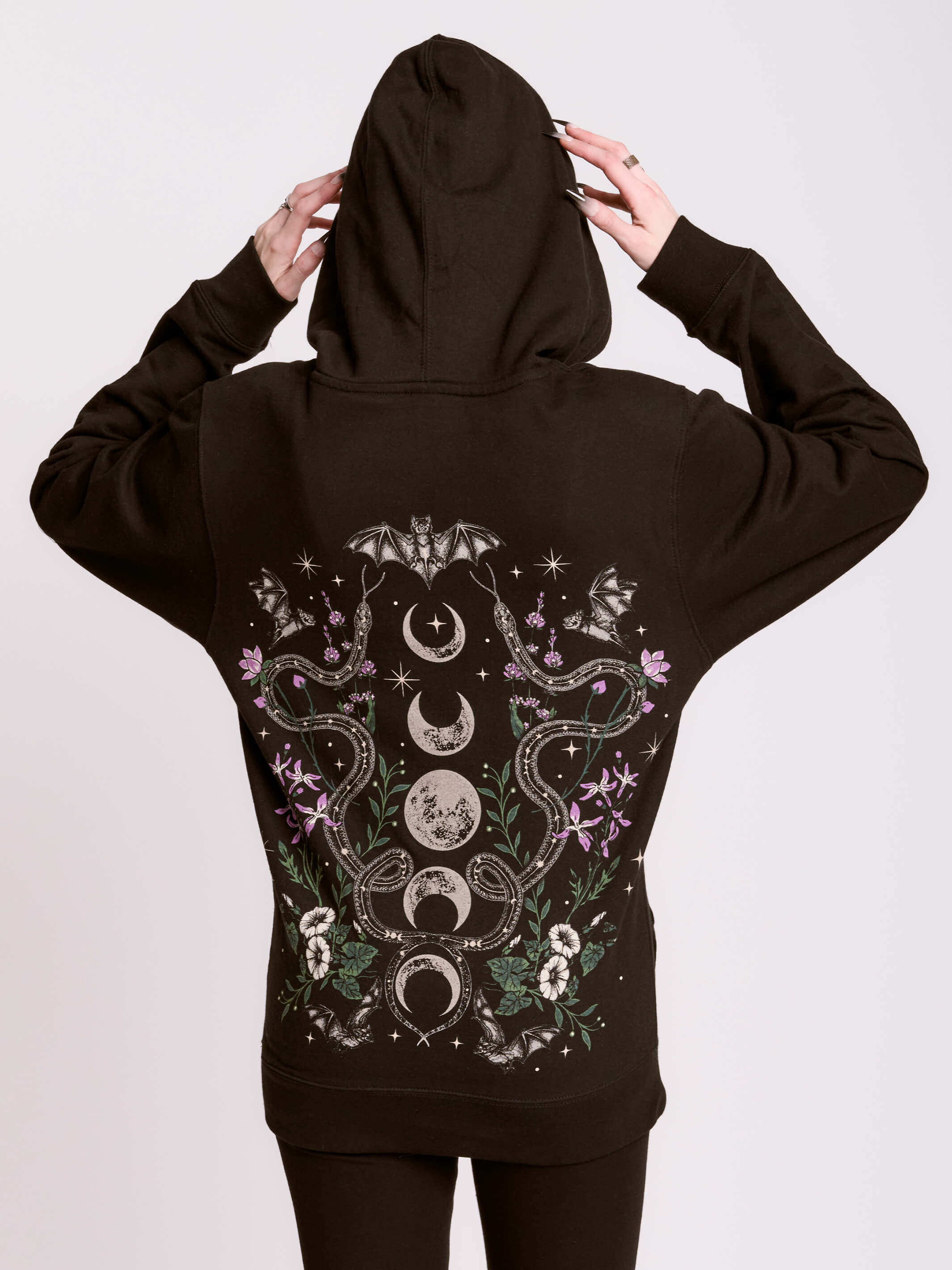 Amazon.com: Zip Up Y2k Hoodie Women Goth Hoodie Long Sleeve Gothic Vintage  Sweatshirt Plus Size Punk Moon Print Coat : Clothing, Shoes & Jewelry