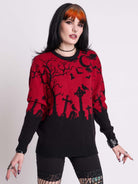 murder of crow SWEATER