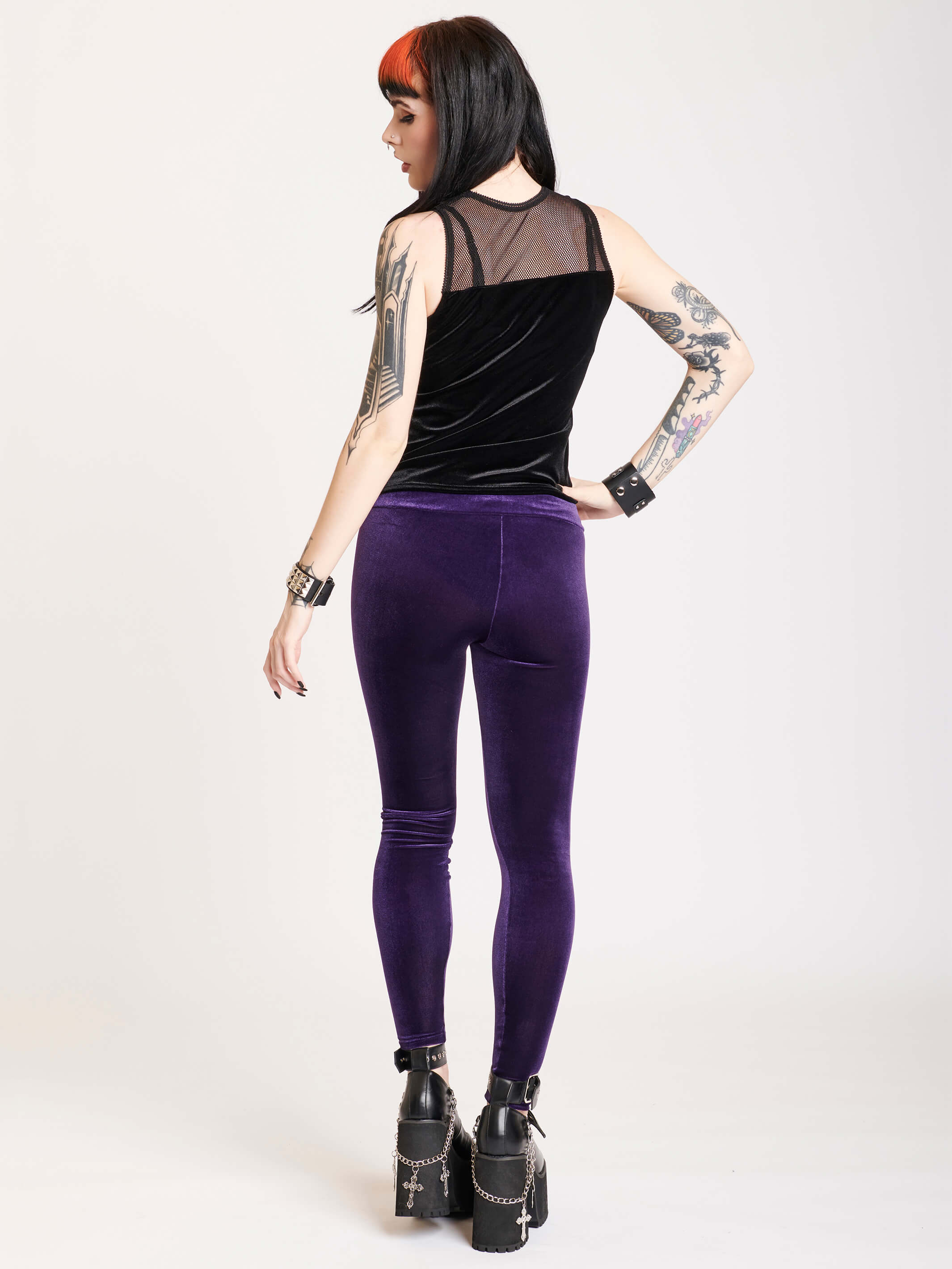 Mid summer nights dream good velvet leggings