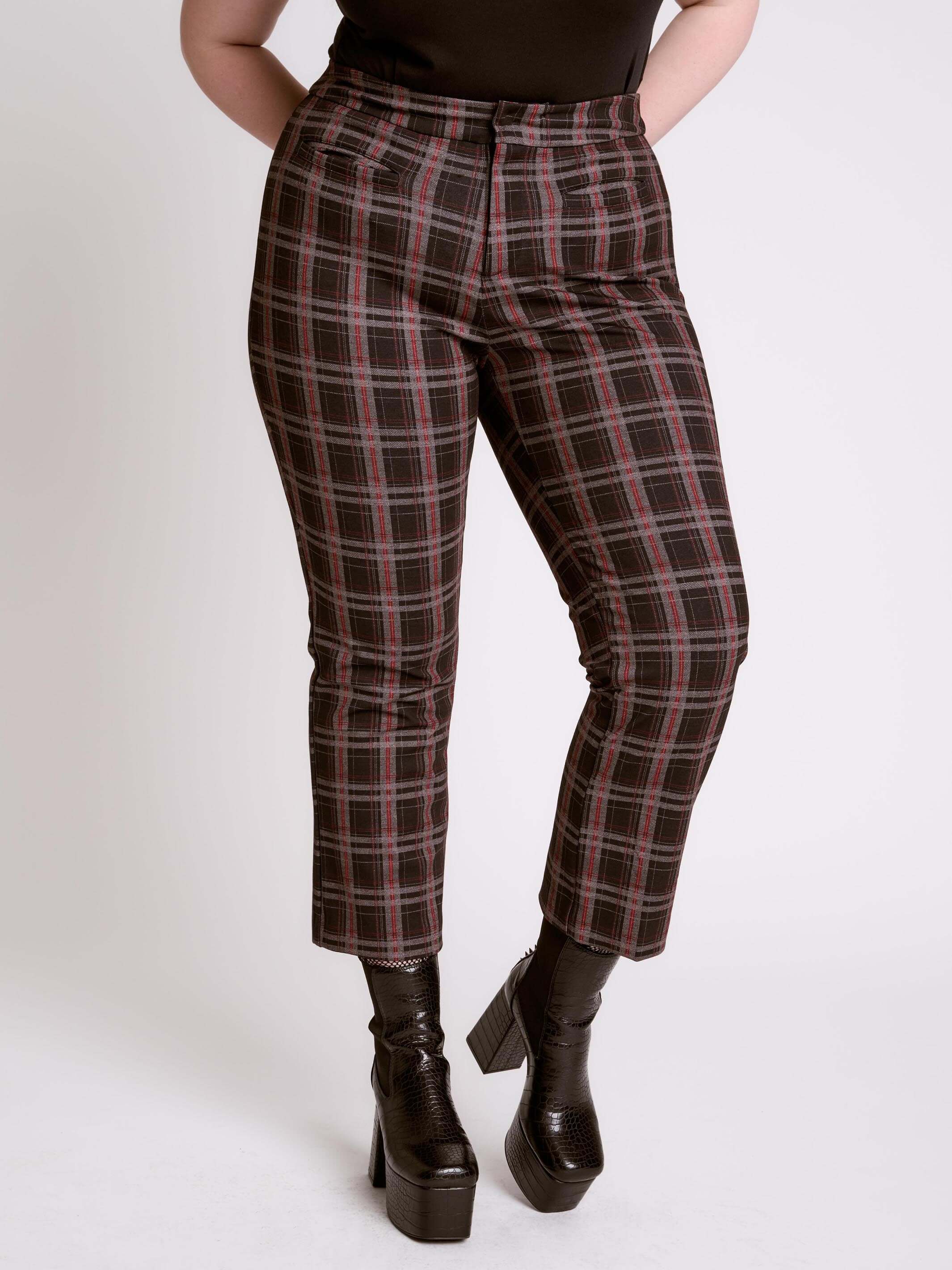 VINTAGE PLAID PANTS