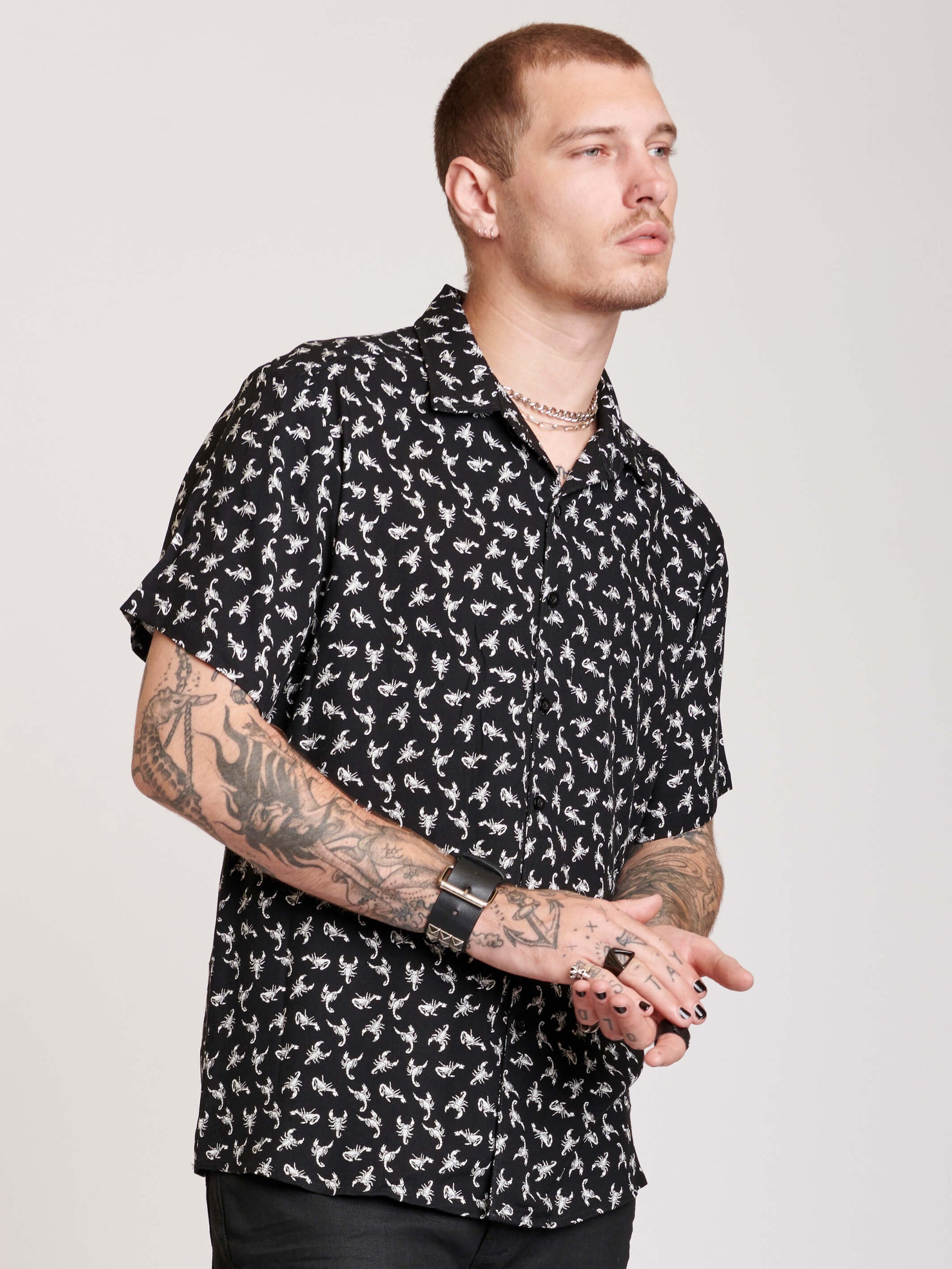 Scorpion Button Up Shirt