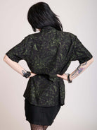 SWAMP WITCH BUTTON UP