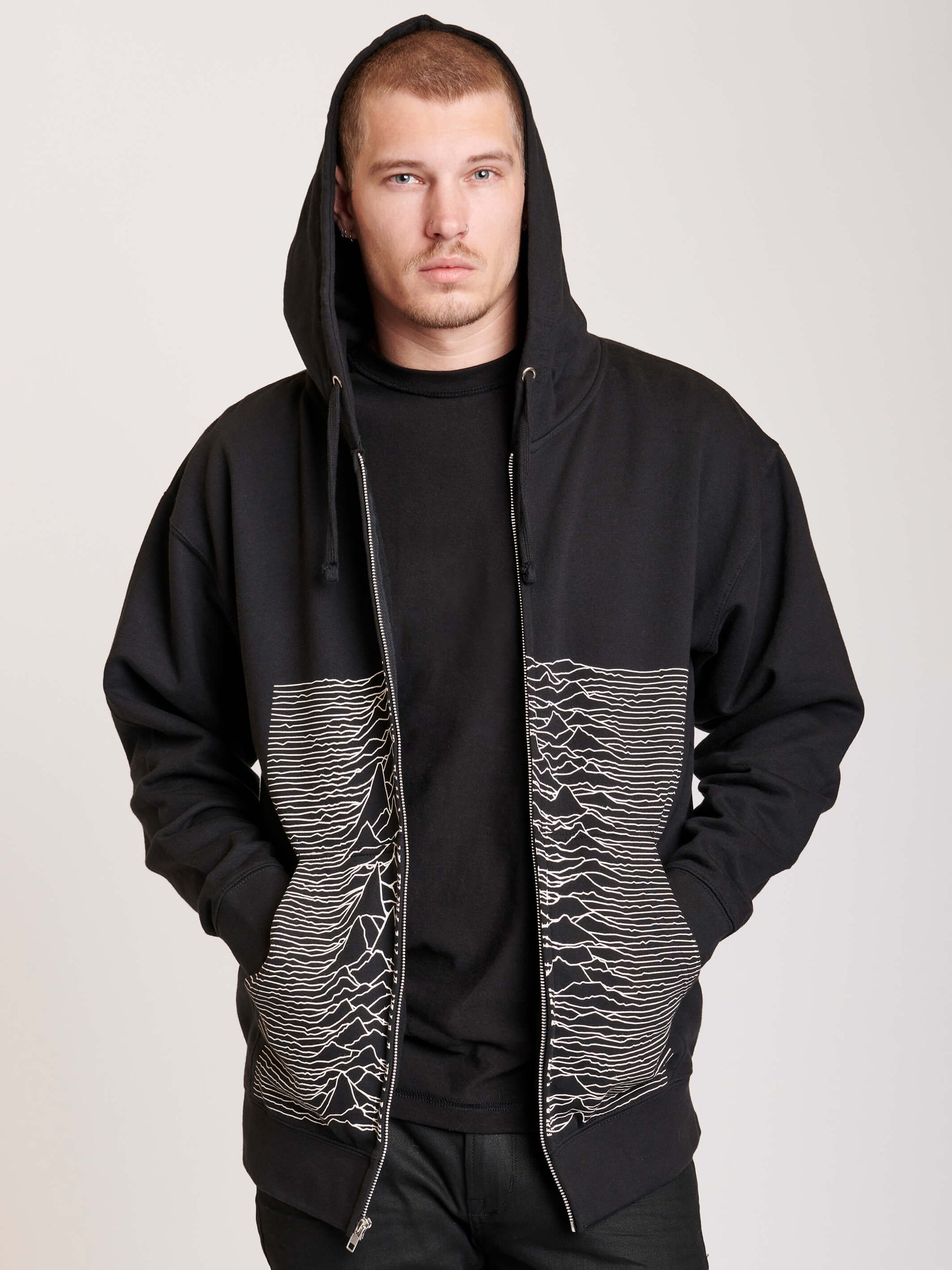 Pleasures ritual zip online hoodie