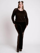 Velvet and Lace Flares