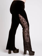 Velvet and Lace Flares