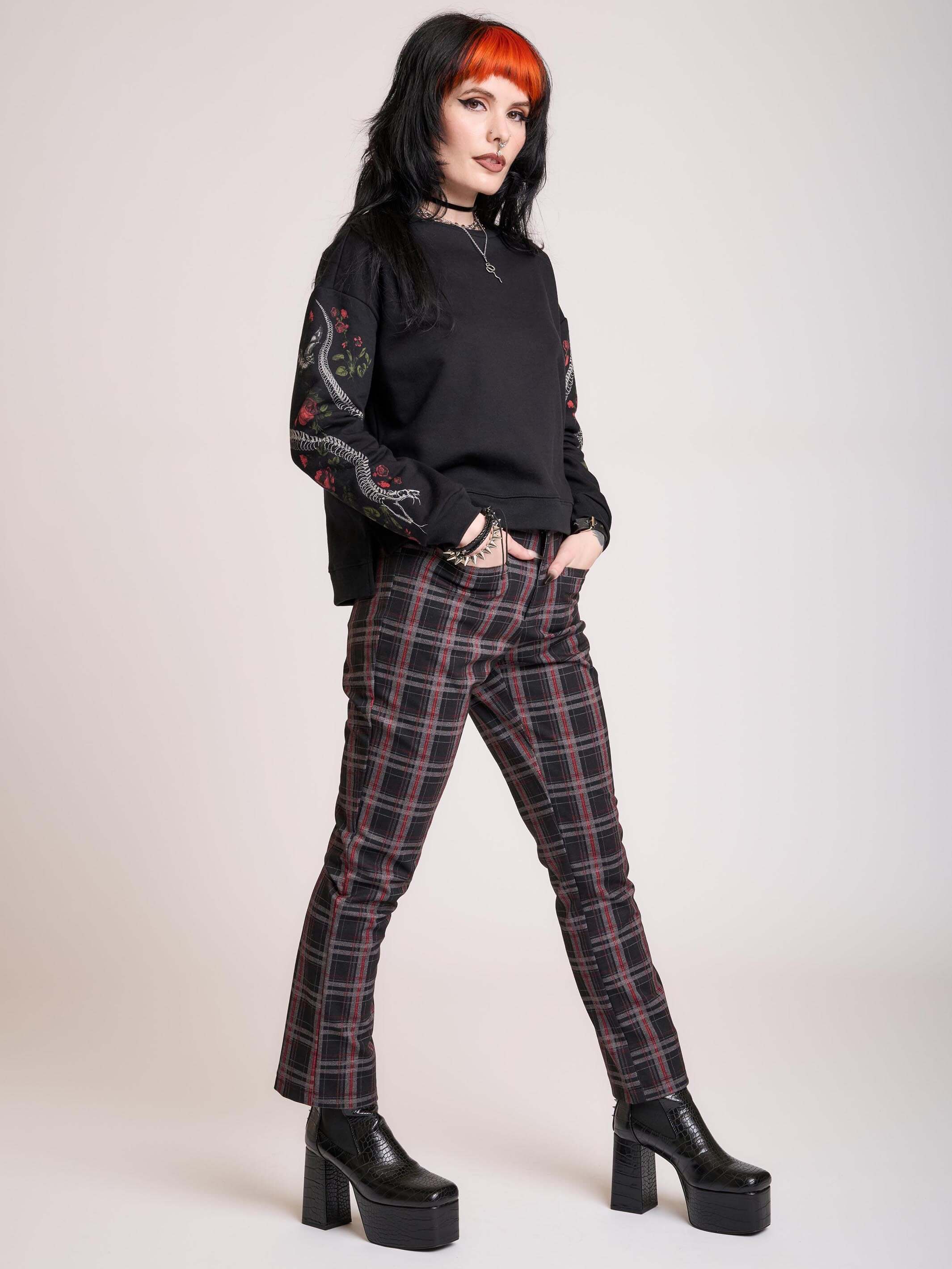 VINTAGE PLAID PANTS