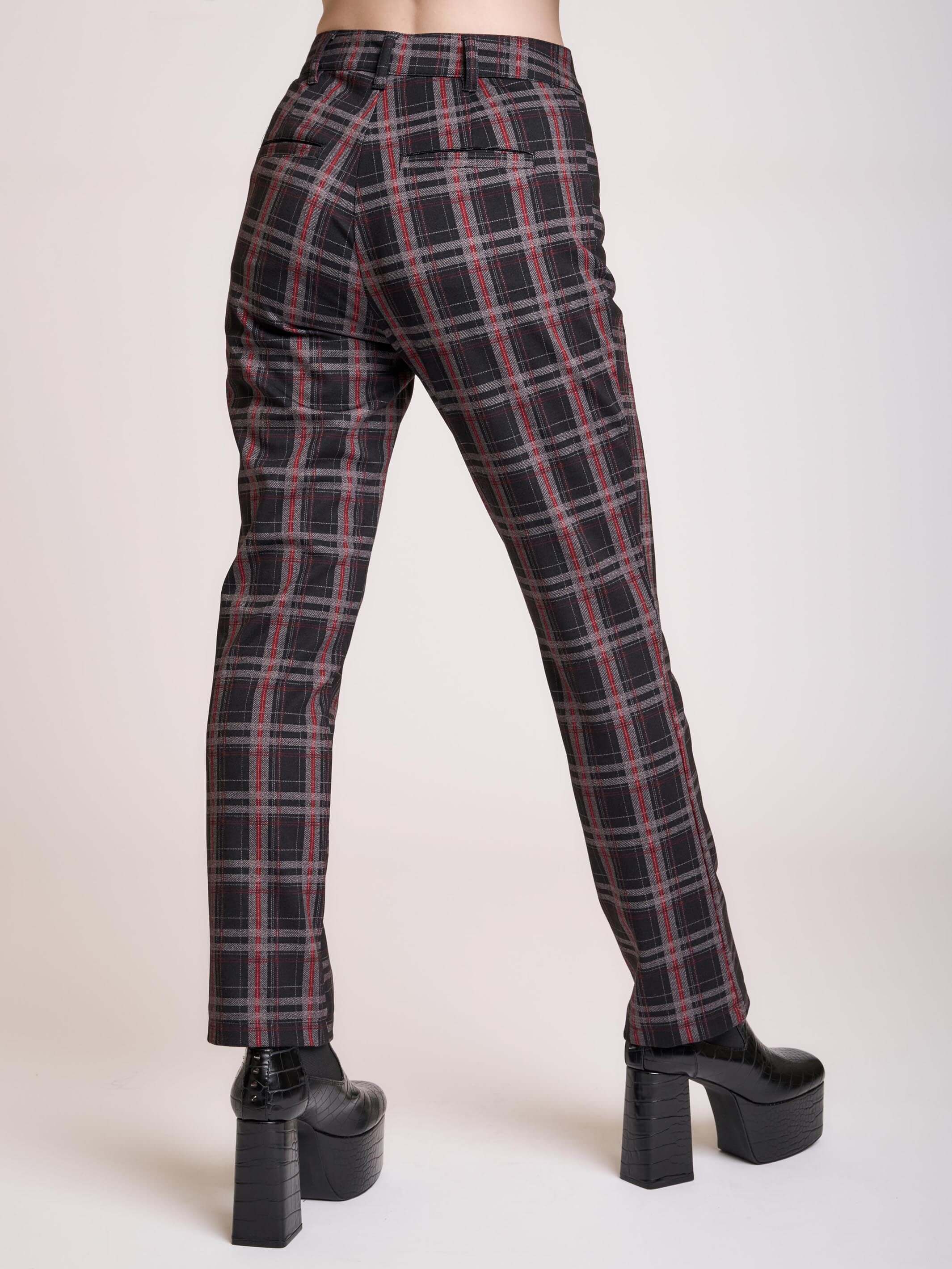 VINTAGE PLAID PANTS