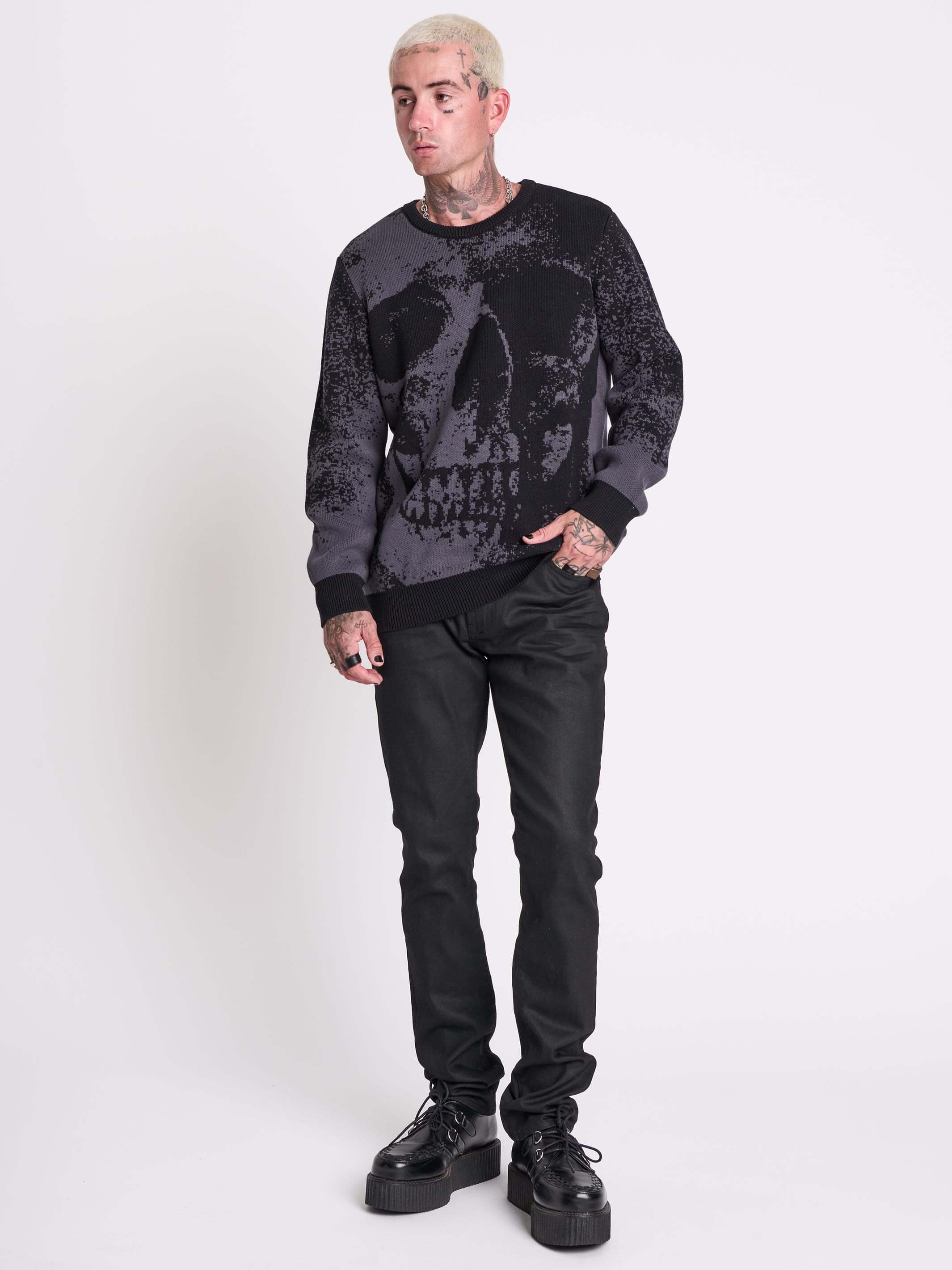 skull sweater