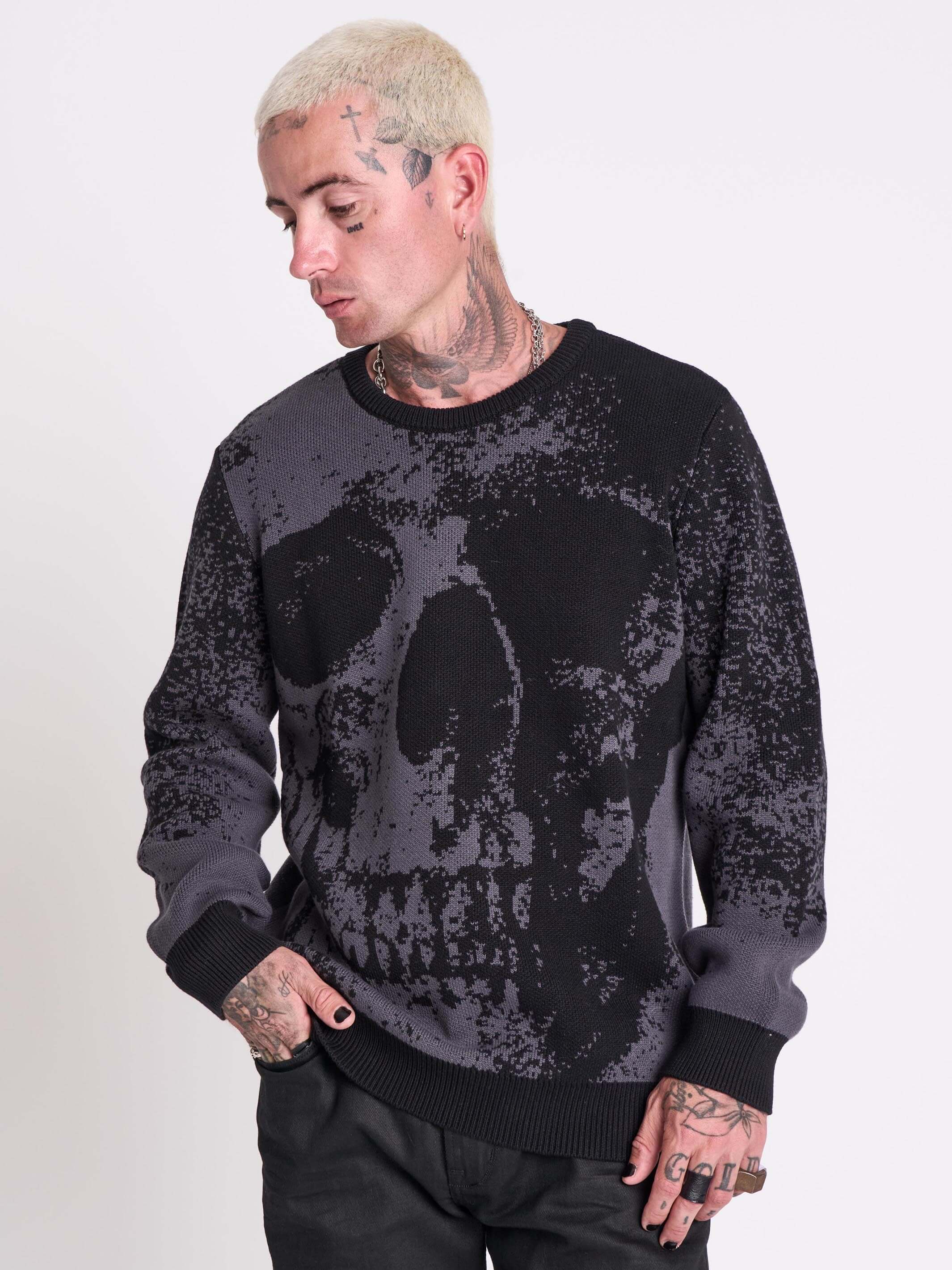 skull sweater