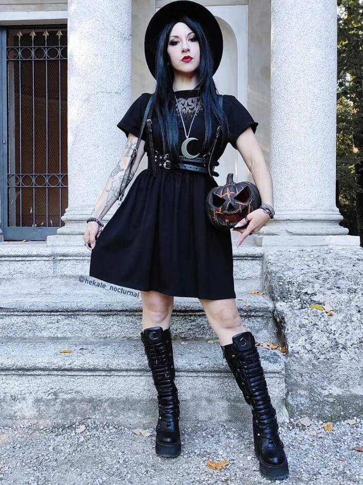 Gothic Babydoll Dress