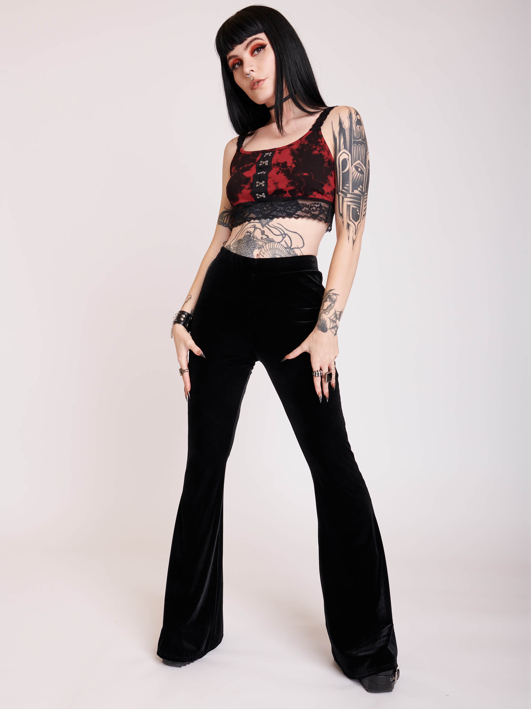 Goth Pants Designer Goth Pants for Women Midnight Hour